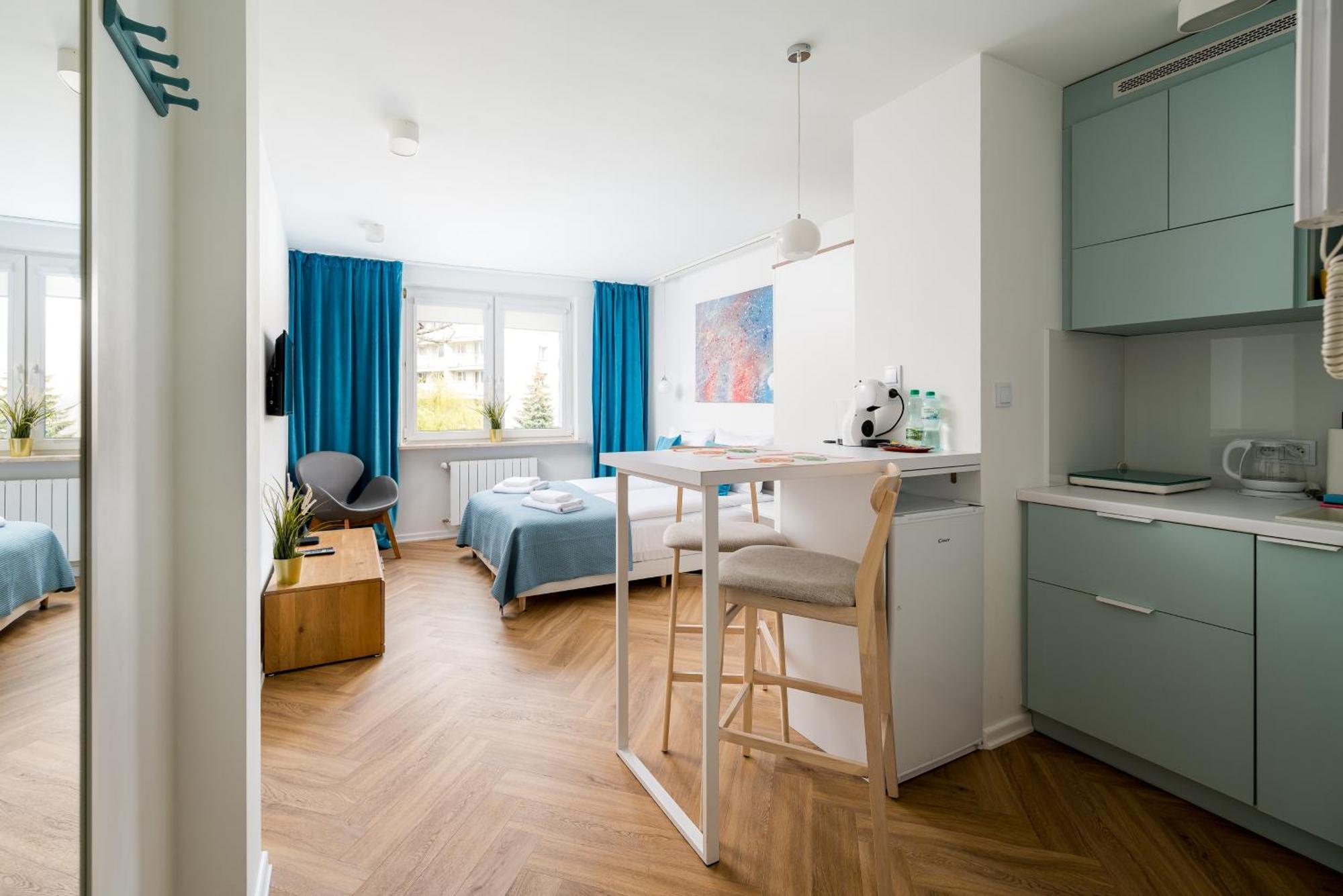 Solec Blue Harmony Studio Varšava Exteriér fotografie